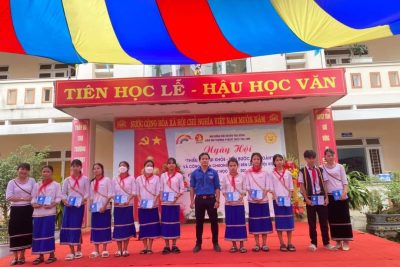 Ngày Hội ” Thiếu Nhi vui khỏe- Tiến bước lên Đoàn” năm học 2022-2023