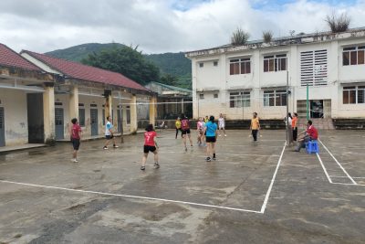 Chào mừng Ngày Phụ nữ Việt Nam của Công đoàn cơ sở Trường PTDTBT THCS Trà Sơn